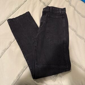 Madewell Women's Black Relaxed Jeans